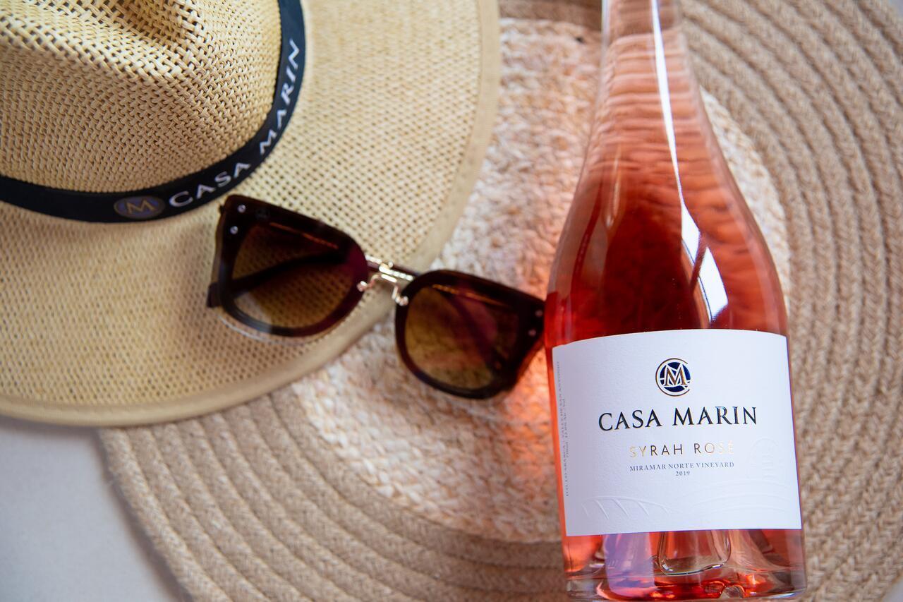 Bungalow Miramar & Jeronimo At Casa Marin Vineyards Bed and Breakfast Cartagena  Exteriör bild